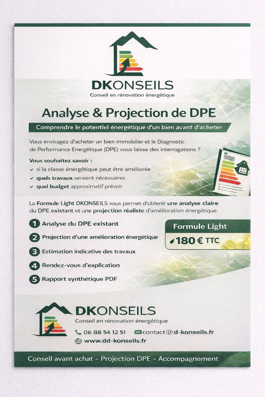 Analyse et projection de DPE